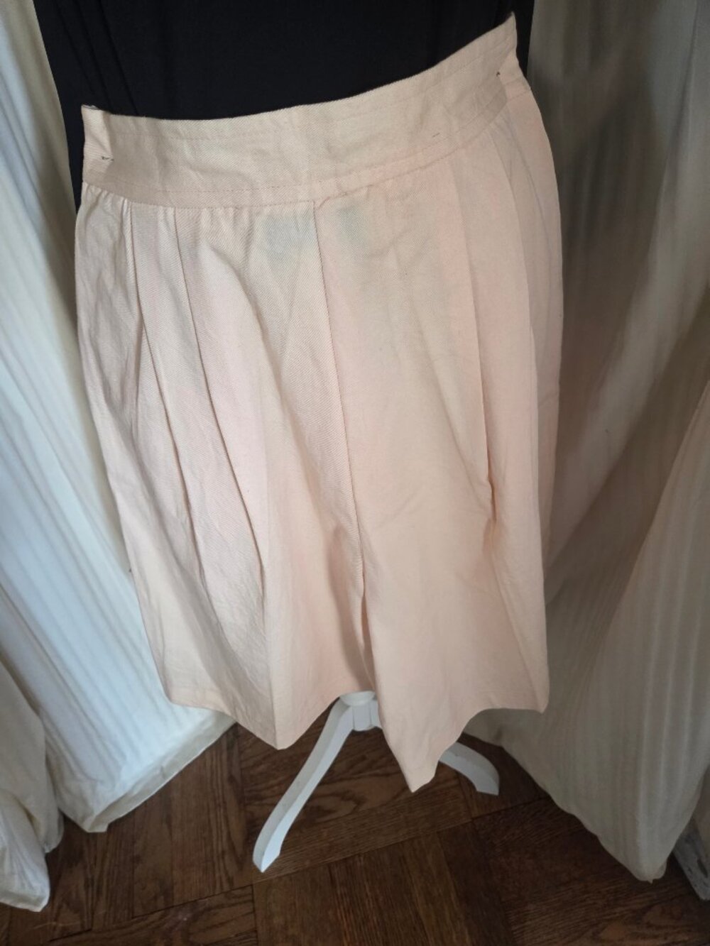 Nancy Heller Bermuda shorts, bright salmon